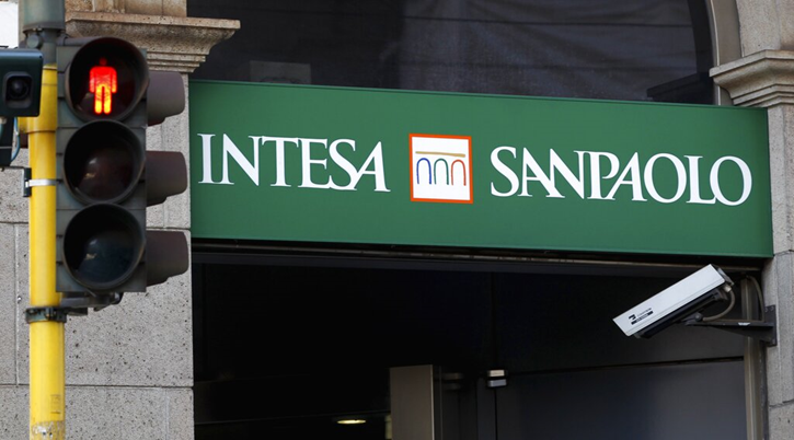 Insegna di Intesa Sanpaolo