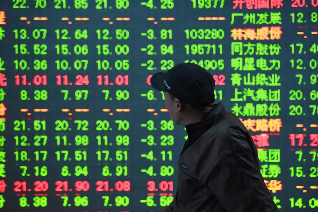 China stocks drop