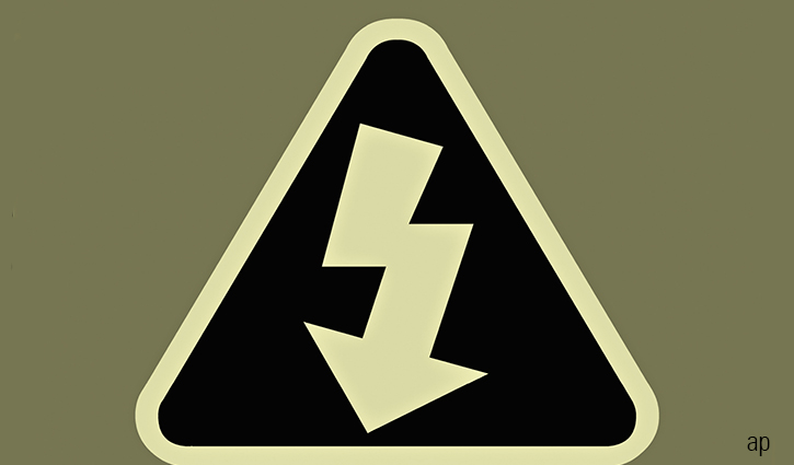 risk warning symbol